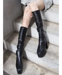 EVRIS | ストレッチミドルブーツ(ブーツ)