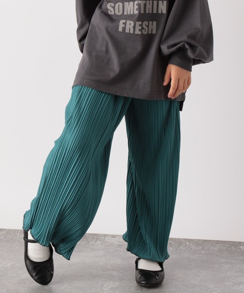 GLOBAL WORK（グローバルワーク）の「プリーツイージーパンツ/353926（その他パンツ・キッズ・アイボリー/ダークグレー/オレンジ/ライトグリーン・160cm/120cm/130cm/110cm/140cm/100cm/150cm）」の15枚目の写真