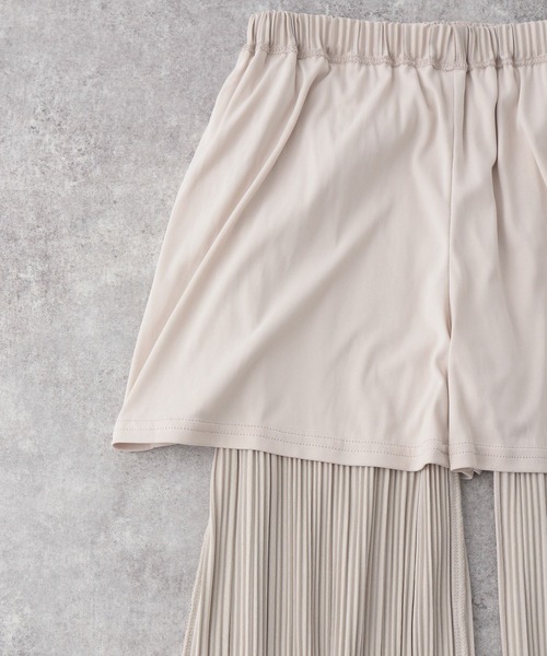 GLOBAL WORK（グローバルワーク）の「プリーツイージーパンツ/353926（その他パンツ・キッズ・アイボリー/ダークグレー/オレンジ/ライトグリーン・160cm/120cm/130cm/110cm/140cm/100cm/150cm）」の6枚目の写真