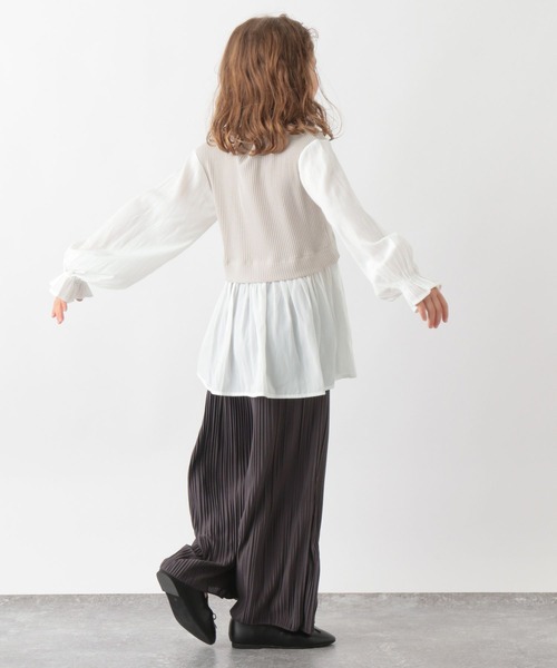 GLOBAL WORK（グローバルワーク）の「プリーツイージーパンツ/353926（その他パンツ・キッズ・アイボリー/ダークグレー/オレンジ/ライトグリーン・160cm/120cm/130cm/110cm/140cm/100cm/150cm）」の20枚目の写真