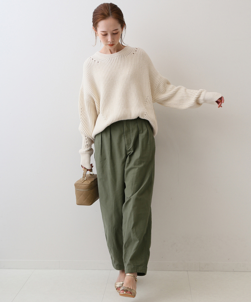 IENA 畦 クルーネックプルオーバー IENA（イエナ）の「畦クルーネックプルオーバー◇（）」 - WEAR