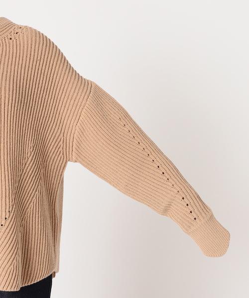 SLOBE IENA（スローブイエナ）の「畦クルーネックプルオーバー（ニット