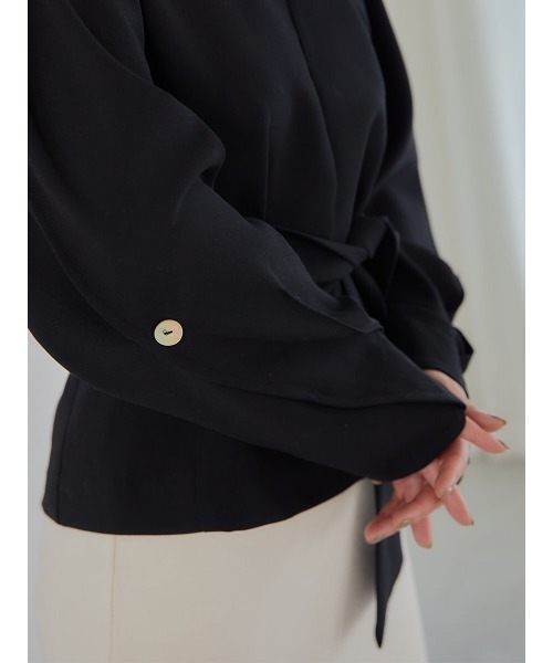 Ayla(アイラ)の「belt design tops(その他トップス・レディース・ブラック・FREE)」の10枚目の写真