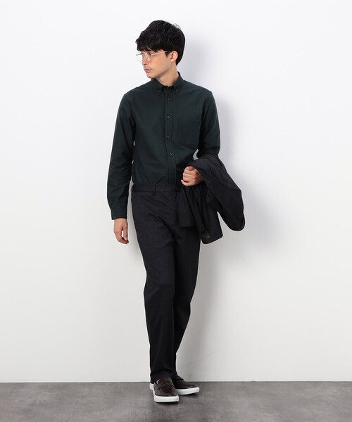 COMME CA COMMUNE(コムサコミューン)の「【セットアップ対応】ストレッチポンチ セットアップ パンツ(スラックス・メンズ・ブラック/ネイビー/チャコール/ネイビー系・MEDIUM/LARGE/SMALL)」の9枚目の写真