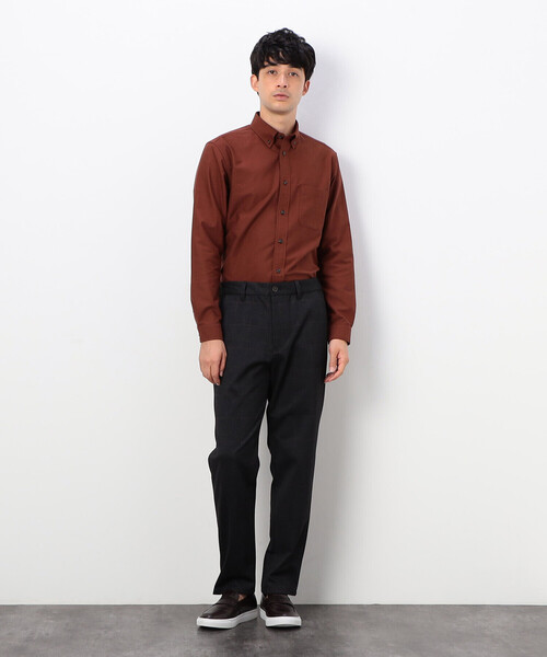 COMME CA COMMUNE(コムサコミューン)の「【セットアップ対応】ストレッチポンチ セットアップ パンツ(スラックス・メンズ・ブラック/ネイビー/チャコール/ネイビー系・MEDIUM/LARGE/SMALL)」の12枚目の写真