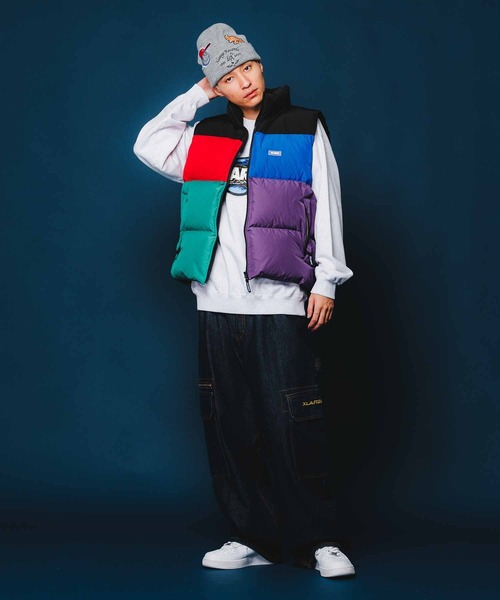 XLARGE（エクストララージ）の「XL LABEL SOUVENIR BEANIE（ニットキャップ/ビーニー・メンズ・ブラック/グレー・ONE SIZE）」の16枚目の写真