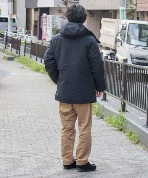 GEVACO（ゲバコ）の「【GEVACO/ゲバコ】ミドルダウンジャケット（ダウンジャケット/コート・メンズ・ブラック/カーキ・S/M/L）」の12枚目の写真