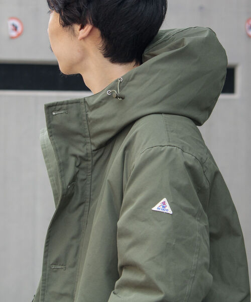 GEVACO（ゲバコ）の「【GEVACO/ゲバコ】ミドルダウンジャケット（ダウンジャケット/コート・メンズ・ブラック/カーキ・S/M/L）」の17枚目の写真