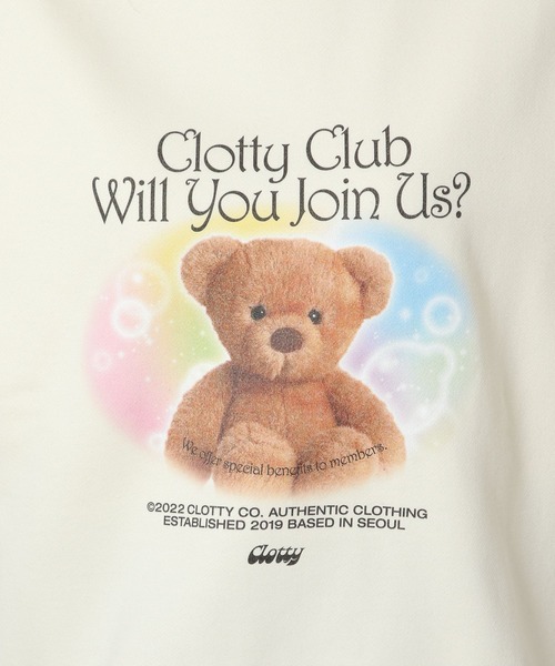 CLOTTY（クロッティ）の「CLOTTY／バブルベア プルオーバー 2166666（スウェット）」 - WEAR