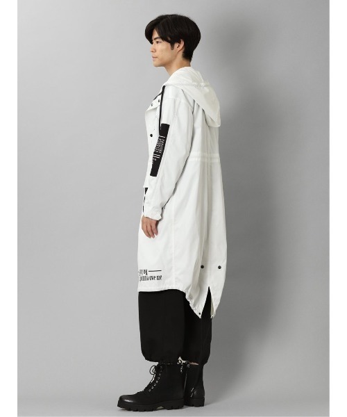 semantic design（セマンティックデザイン）の「セマンティックデザイン NOISE モッズコート（モッズコート・メンズ・ホワイト/ブラック・LARGE/X-LARGE/MEDIUM）」の16枚目の写真