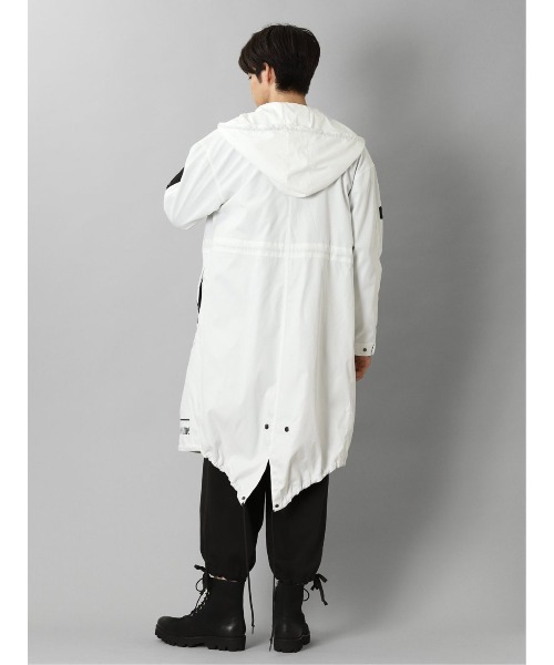 semantic design（セマンティックデザイン）の「セマンティックデザイン NOISE モッズコート（モッズコート・メンズ・ホワイト/ブラック・LARGE/X-LARGE/MEDIUM）」の17枚目の写真