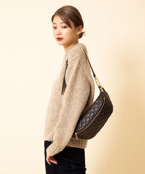 U by SPICK&SPAN(ユーバイスピックアンドスパン)の「【TRICOT JEAN MARC/トリコット ジーン マルク】 カラーニットプルオーバー(ニット/セーター・レディース・ライトグレー/ベージュ・FREE)」の14枚目の写真