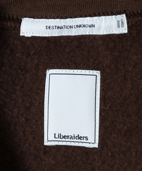 Liberaiders(リベレイダース)の「【Liberaiders/リベレイダース】EMBROIDERY CREWNECK(スウェット・メンズ・グレー/ブラウン・MEDIUM/LARGE)」の18枚目の写真