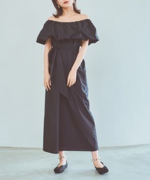 N WITH. | ボリュームオフショルダーワンピース(ワンピース)