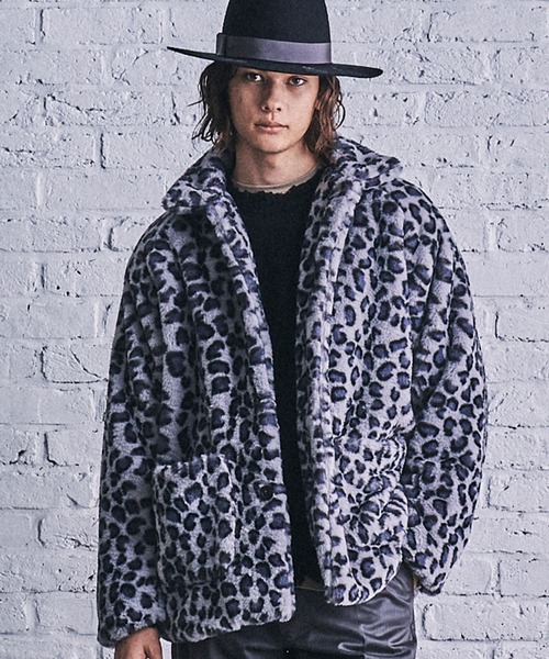MSML（エムエスエムエル）の「LEOPARD FUR JACKET（ブルゾン