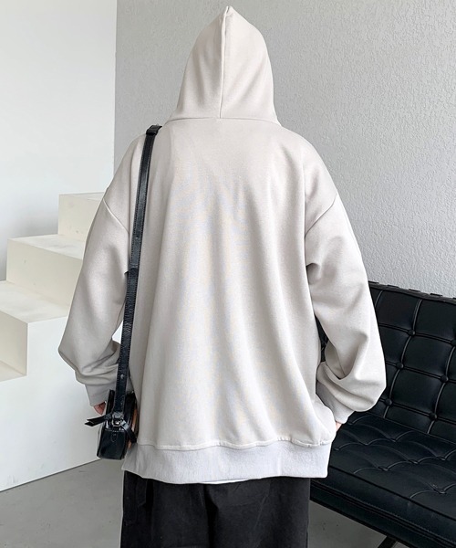 セール】【FVLMEN】halfzip sweat pullover parker/ハーフジップ