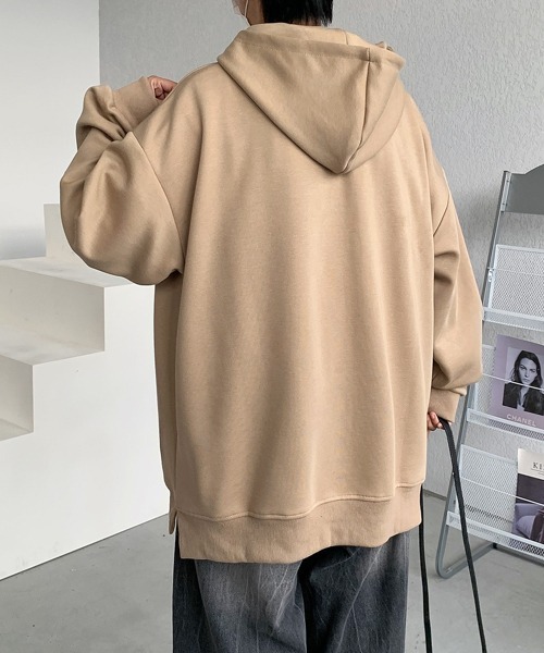 【セール】【FVLMEN】halfzip sweat pullover parker/ハーフジップ スウェット プルオーバー パーカー（パーカー）｜FVLMEN（フルメン）