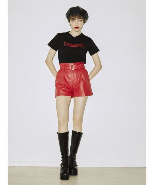 jouetie（ジュエティ）の「ローファーロングブーツ（ブーツ・レディース・ブラウン/ブラック・M/L）」の8枚目の写真