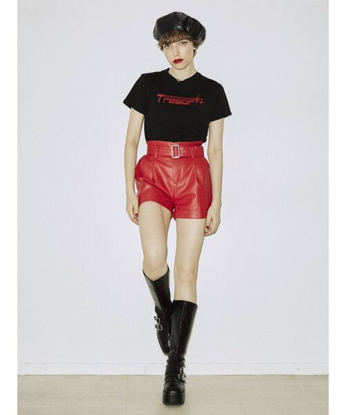 jouetie（ジュエティ）の「ローファーロングブーツ（ブーツ・レディース・ブラウン/ブラック・M/L）」の9枚目の写真