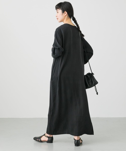 かぐれ（カグレ）の「『2サイズ展開』キュプラレーヨンストレート