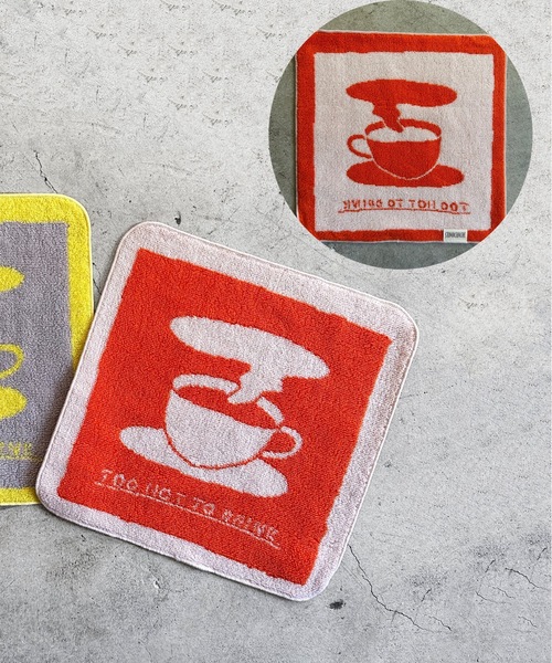 EC:JACQUASRD TOWEL HANDKERCHIEF ストマックエイク ジャガードタオル