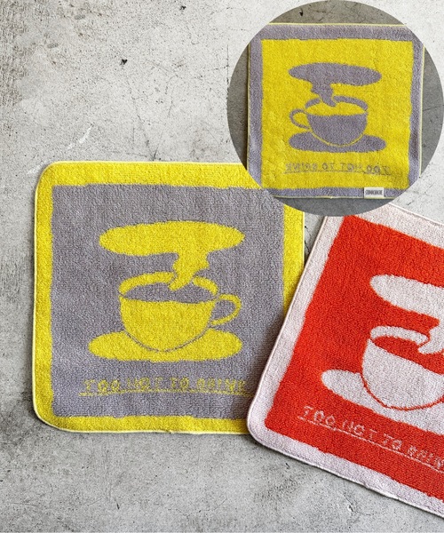 EC:JACQUASRD TOWEL HANDKERCHIEF ストマックエイク ジャガードタオル