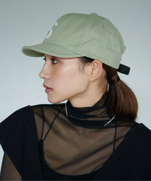 FREE'S MART（フリーズマート）の「◆ロゴショートキャップ（キャップ・レディース・グリーン/ベージュ/ブラック・ﾌﾘ-）」の13枚目の写真