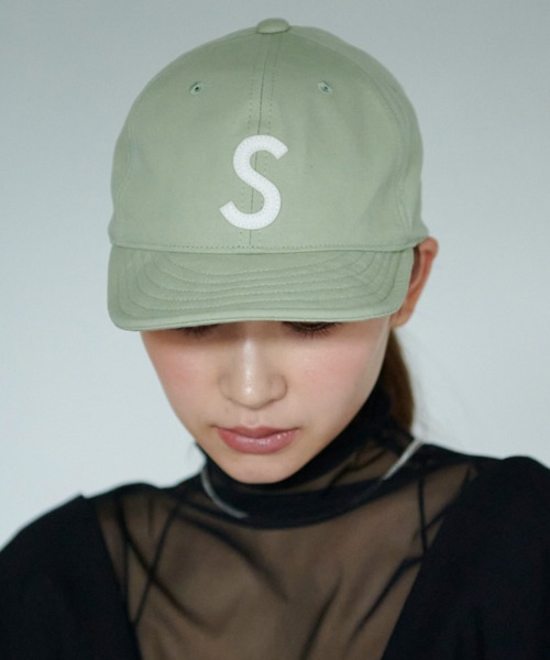 FREE'S MART（フリーズマート）の「◆ロゴショートキャップ（キャップ・レディース・グリーン/ベージュ/ブラック・ﾌﾘ-）」の17枚目の写真