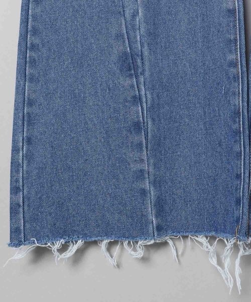 JEANASIS（ジーナシス）の「キリカエフレアデニムパンツ/186025