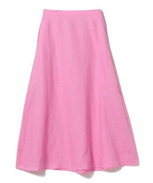 B:MING by BEAMS(ビーミングバイビームス)の「B:MING by BEAMS / ルランゼフィール リネン スカート(スカート・レディース・ブルーグリーン/チェック/ピンク・SMALL/MEDIUM)」の20枚目の写真