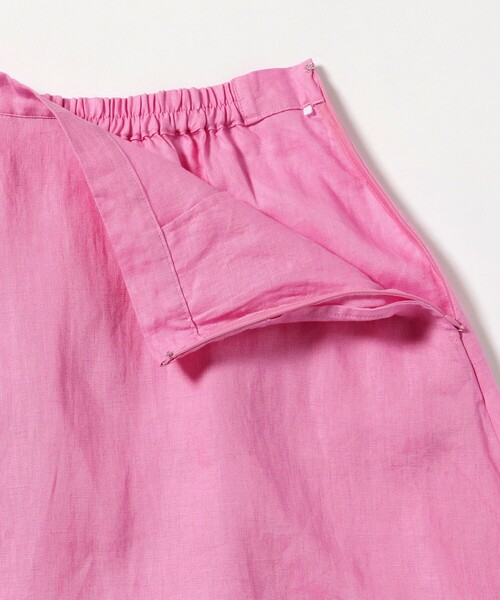 B:MING by BEAMS(ビーミングバイビームス)の「B:MING by BEAMS / ルランゼフィール リネン スカート(スカート・レディース・ブルーグリーン/チェック/ピンク・SMALL/MEDIUM)」の21枚目の写真