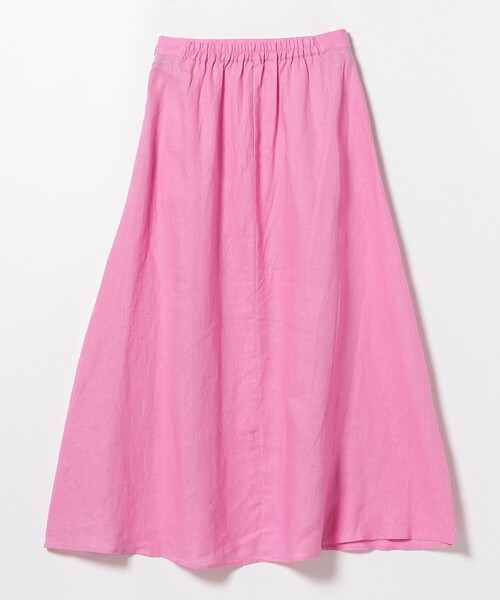 B:MING by BEAMS(ビーミングバイビームス)の「B:MING by BEAMS / ルランゼフィール リネン スカート(スカート・レディース・ブルーグリーン/チェック/ピンク・SMALL/MEDIUM)」の22枚目の写真