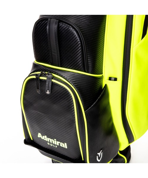 【限定モデル】Admiral Golf ×Vessel キャディーバッグ Admiral Golf アドミラルゴルフ 限定 スタンドキャディバッグ