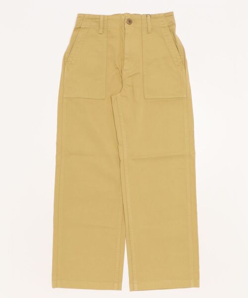 AVIREX（アヴィレックス）の「BAKER SEMI STRAIGHT PANTS/ ベイカーセミストレートパンツ（その他パンツ・レディース・ベージュ/オリーブ系/ブラック・M/S）」の12枚目の写真