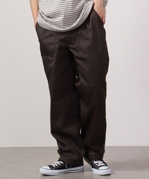 Jungle Storm(ジャングルストーム)の「JUNGLE STORM 裾タブ付きベイカーパンツ(その他パンツ・メンズ・ブラウン/オリーブ/ブラック・M/L)」の1枚目の写真