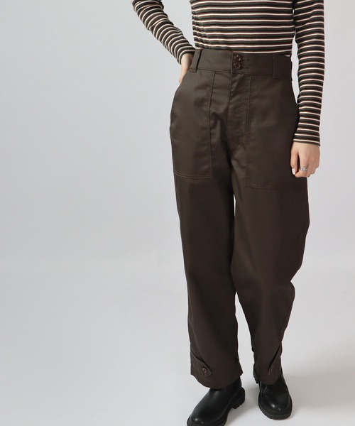 Jungle Storm(ジャングルストーム)の「JUNGLE STORM 裾タブ付きベイカーパンツ(その他パンツ・メンズ・ブラウン/オリーブ/ブラック・M/L)」の20枚目の写真