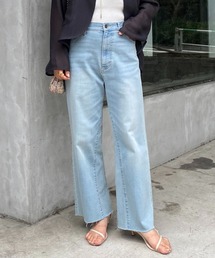 COLLAGE GALLARDAGALANTE | リラックスワイドデニム/Q.anos/WEB限定カラー・サイズ展開(デニムパンツ)