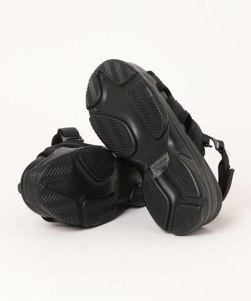 Bridget Birkin（ブリジットバーキン）の「【Bridget Birkin】レースアップスポーツサンダル(532155)（サンダル・レディース・ブラック/ホワイト・S/M/L/LL）」の4枚目の写真