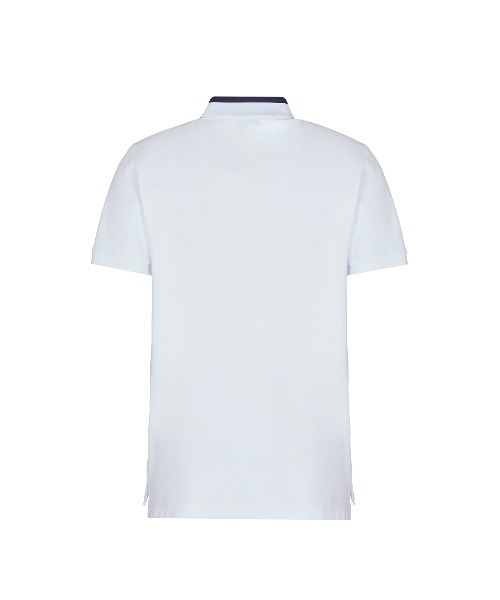 EMPORIO ARMANI EA7（エンポリオアルマーニイーエーセブン）の「【エンポリオ アルマーニ EA7】Golf Club ポロシャツ ストレッチコットン（ポロシャツ・メンズ・ネイビー/ホワイト・SMALL/X-LARGE/MEDIUM/X-SMALL/LARGE/XX-LARGE）」の8枚目の写真