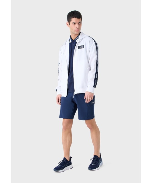 EMPORIO ARMANI EA7（エンポリオアルマーニイーエーセブン）の「【エンポリオ アルマーニ EA7】Golf Club ポロシャツ ストレッチコットン（ポロシャツ・メンズ・ネイビー/ホワイト・SMALL/X-LARGE/MEDIUM/X-SMALL/LARGE/XX-LARGE）」の12枚目の写真