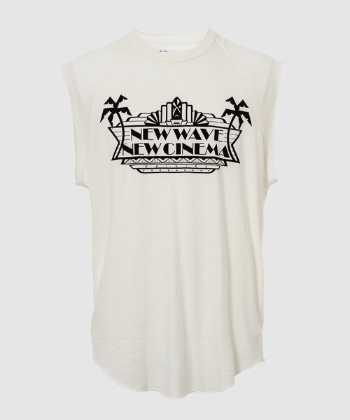 DAIRIKU(ダイリク)の「"New" No-sleeve Tee(Tシャツ/カットソー・メンズ・ブラック×イエロー/ブラック/ホワイト・M/L)」の1枚目の写真