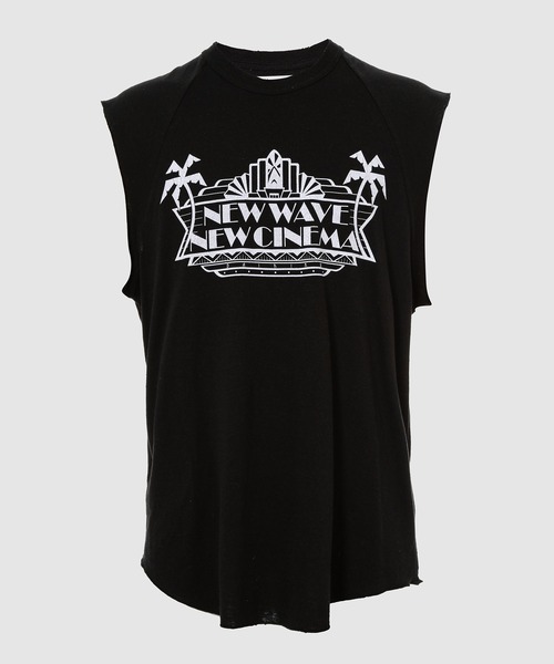 DAIRIKU(ダイリク)の「"New" No-sleeve Tee(Tシャツ/カットソー・メンズ・ブラック×イエロー/ブラック/ホワイト・M/L)」の2枚目の写真