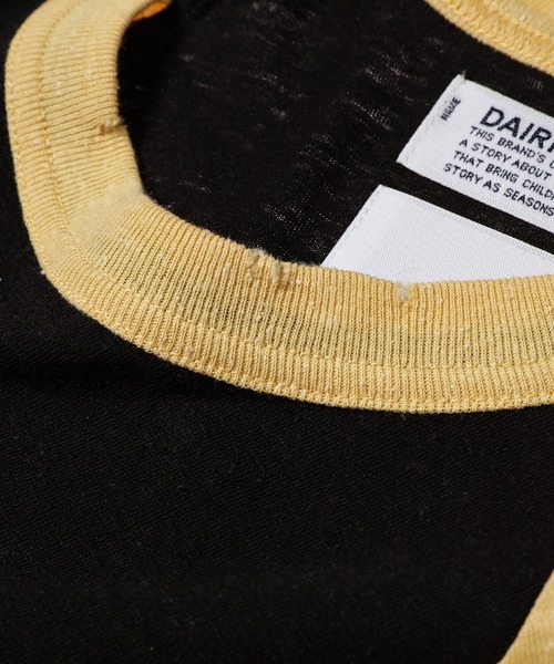 DAIRIKU(ダイリク)の「"New" No-sleeve Tee(Tシャツ/カットソー・メンズ・ブラック×イエロー/ブラック/ホワイト・M/L)」の6枚目の写真