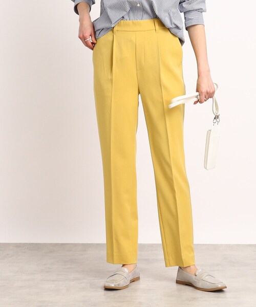 DRESKIP(ドレスキップ)の「◆ストレッチ テーパードパンツ(その他パンツ・レディース・ライトブルー/ベージュ/ブラック/レモンイエロー・03/04/02)」の4枚目の写真
