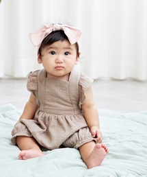 MAKE YOUR DAY | Wガーゼフリルロンパース(ロンパース)