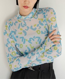 VACANCY | ハンドアート柄シアーインナー(Tシャツ/カットソー)