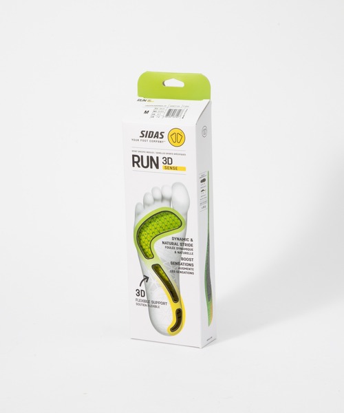 SIDAS(シダス)の「SIDAS RUN 3D SENSE INSOLE シダス ラン センス インソール(インソール/シューズクッション・メンズ・マルチ・SMALL/MEDIUM/LARGE/X-LARGE/X-SMALL)」の2枚目の写真