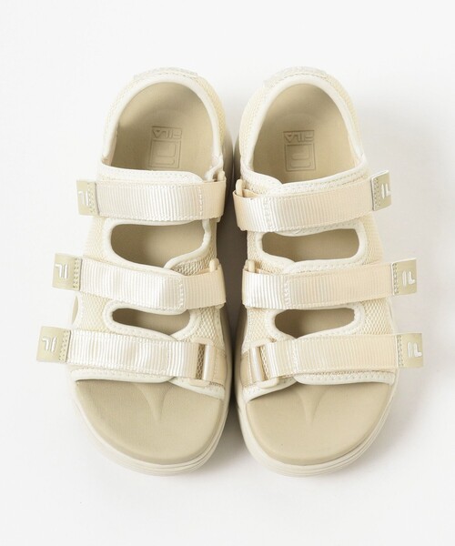 Ray BEAMS(レイビームス)の「FILA × Ray BEAMS / 別注 DISRUPTOR SANDAL(サンダル・レディース・ホワイト/ブラック・23.0cm/24.0cm/25.0cm)」の15枚目の写真