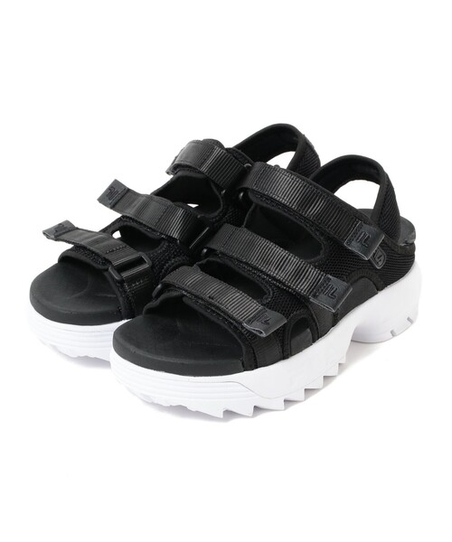 Ray BEAMS(レイビームス)の「FILA × Ray BEAMS / 別注 DISRUPTOR SANDAL(サンダル・レディース・ホワイト/ブラック・23.0cm/24.0cm/25.0cm)」の17枚目の写真