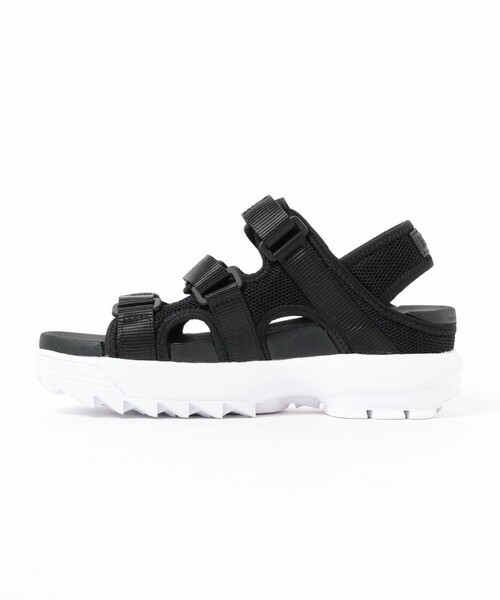 Ray BEAMS(レイビームス)の「FILA × Ray BEAMS / 別注 DISRUPTOR SANDAL(サンダル・レディース・ホワイト/ブラック・23.0cm/24.0cm/25.0cm)」の19枚目の写真